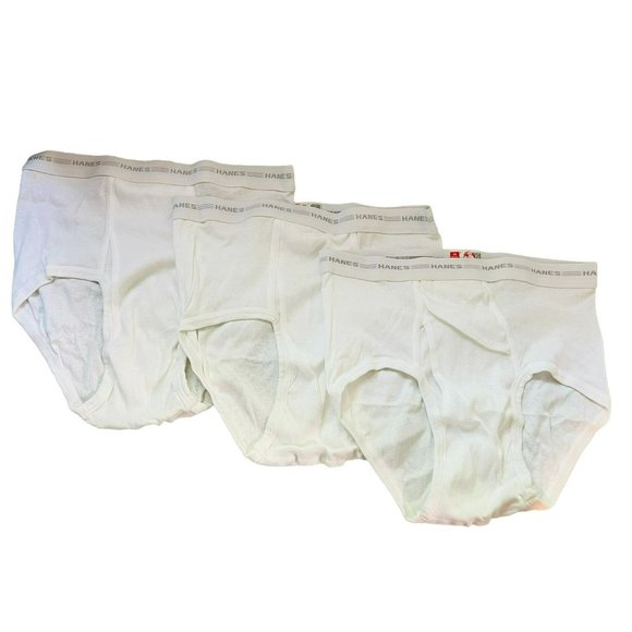 Hanes Underwear & Socks Lot 3 Pair Vintage Nos Hanes Mens Briefs